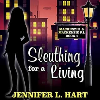 Sleuthing for a Living Audiolibro Por Jennifer L. Hart arte de portada