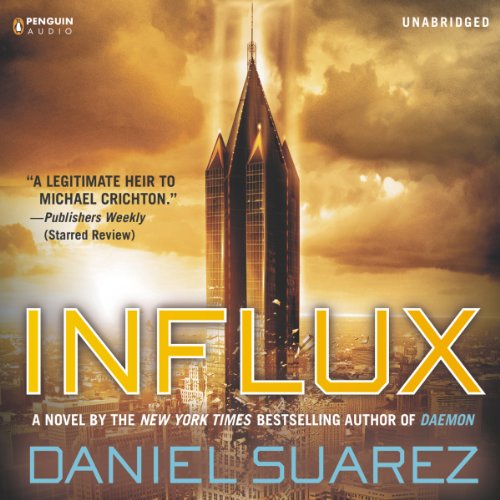 Influx Audiolibro Por Daniel Suarez arte de portada