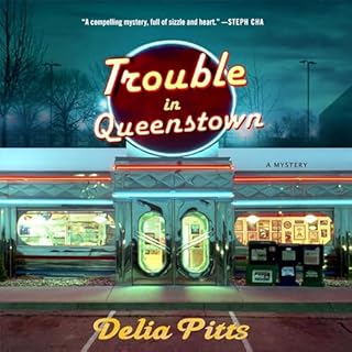 Trouble in Queenstown Audiolibro Por Delia Pitts arte de portada