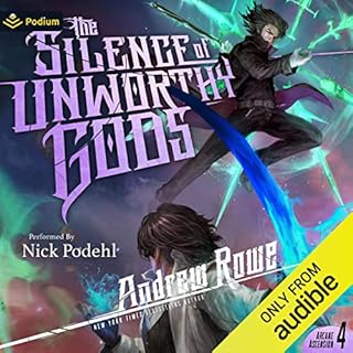 The Silence of Unworthy Gods Audiolibro Por Andrew Rowe arte de portada