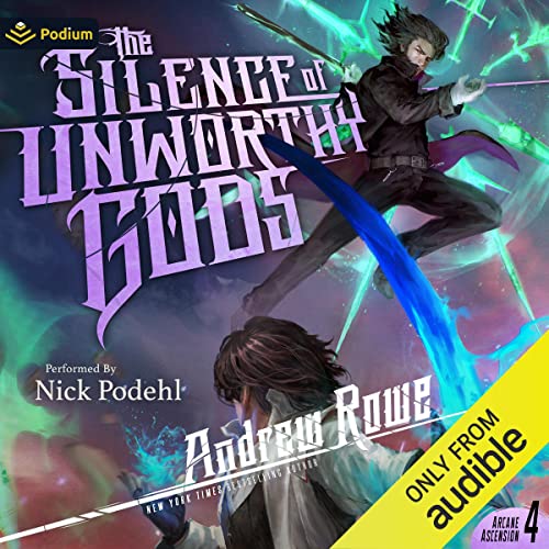 The Silence of Unworthy Gods Audiolibro Por Andrew Rowe arte de portada