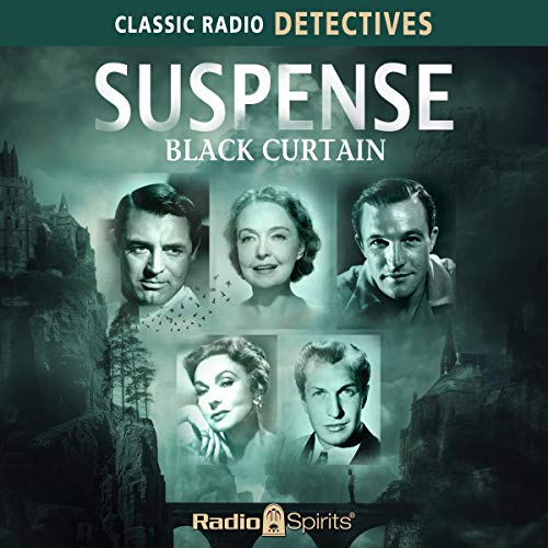 Suspense: Black Curtain Audiolibro Por Original Radio Broadcast arte de portada