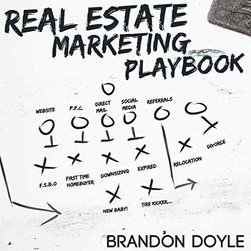 Real Estate Marketing Playbook Audiolibro Por Brandon Doyle arte de portada