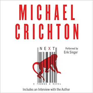 Next Audiolibro Por Michael Crichton arte de portada