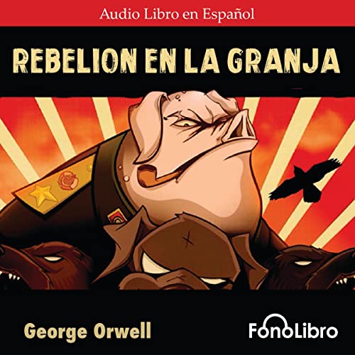 Diseño de la portada del título Rebelión en la Granja