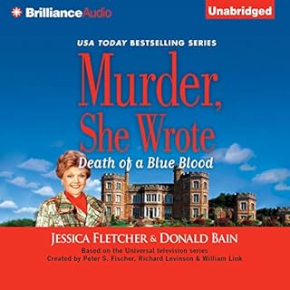 Murder, She Wrote: Death of a Blue Blood Audiolibro Por Jessica Fletcher, Donald Bain arte de portada