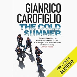 The Cold Summer Audiolibro Por Gianrico Carofiglio arte de portada