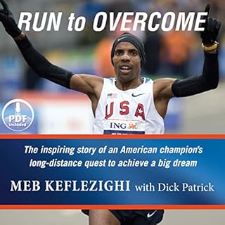 Run to Overcome Audiolibro Por Meb Keflezighi, Dick Patrick arte de portada