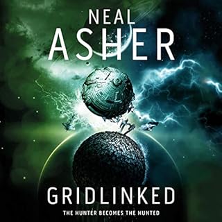 Gridlinked Audiolibro Por Neal Asher arte de portada