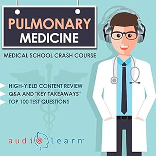 Pulmonary Medicine: Medical School Crash Course Audiolibro Por AudioLearn Medical Content Team arte de portada