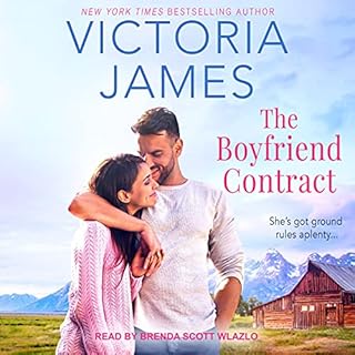 The Boyfriend Contract Audiolibro Por Victoria James arte de portada