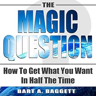 The Magic Question Audiolibro Por Bart A Baggett arte de portada