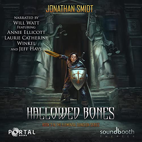 Hallowed Bones Audiobook By Jonathan Smidt, Portal Books cover art