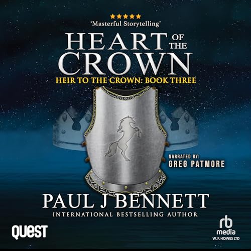 Heart of the Crown Audiolibro Por Paul J. Bennett arte de portada