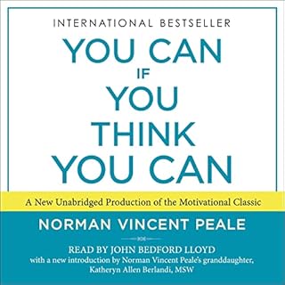 You Can If You Think You Can Audiolibro Por Dr. Norman Vincent Peale arte de portada