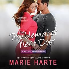 The Troublemaker Next Door Audiolibro Por Marie Harte arte de portada