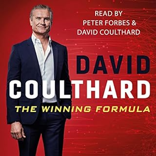 The Winning Formula Audiolibro Por David Coulthard arte de portada