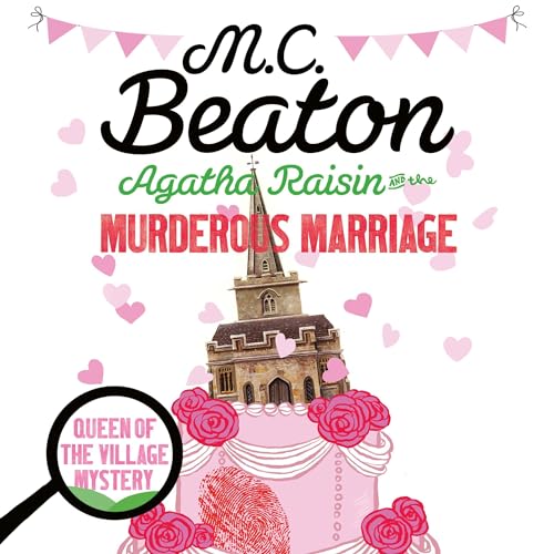 Agatha Raisin and the Murderous Marriage Audiolibro Por M.C. Beaton arte de portada