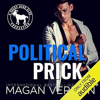 Political Prick Audiolibro Por Magan Vernon, Hero Club arte de portada