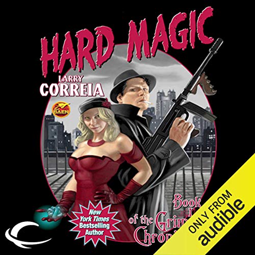 Hard Magic Audiolibro Por Larry Correia arte de portada