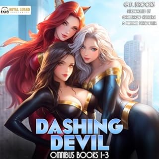 Dashing Devil Omnibus Audiolibro Por G.D. Brooks arte de portada