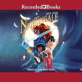 Nightingale Audiolibro Por Deva Fagan arte de portada