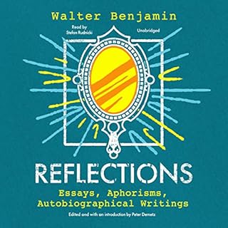 Reflections Audiobook By Walter Benjamin cover art