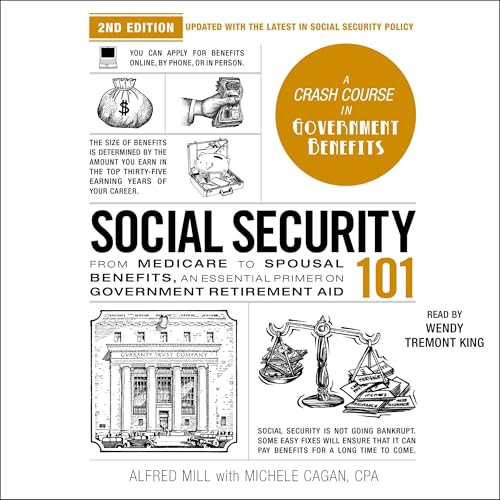 Social Security 101 (2nd Edition) Audiolibro Por Michele Cagan CPA, Alfred Mill arte de portada