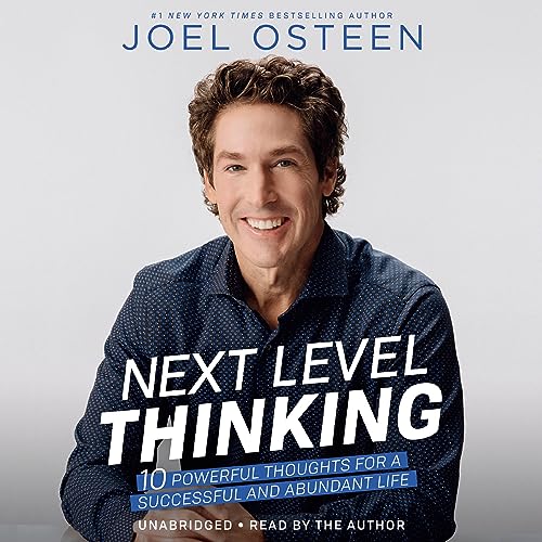 Next Level Thinking Audiolibro Por Joel Osteen arte de portada