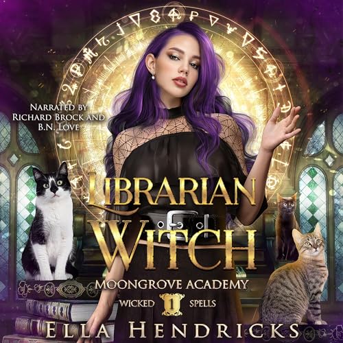 Librarian Witch Audiolibro Por Ella Hendricks arte de portada