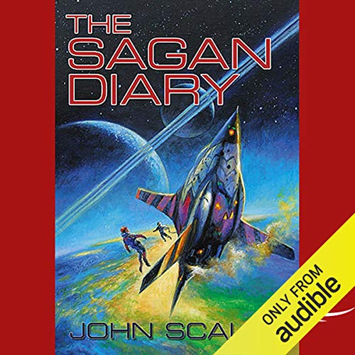 The Sagan Diary Audiolivro Por John Scalzi capa