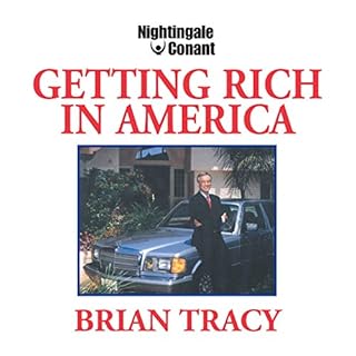 Getting Rich in America Audiolibro Por Brian Tracy arte de portada