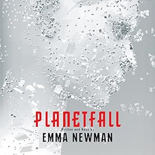 Planetfall Audiolibro Por Emma Newman arte de portada