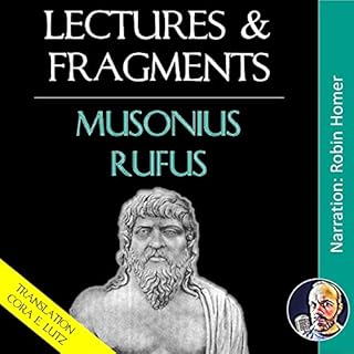 Lectures & Fragments Audiolibro Por Musonius Rufus arte de portada