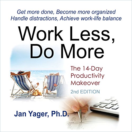 Work Less, Do More Audiolibro Por Jan Yager PhD arte de portada