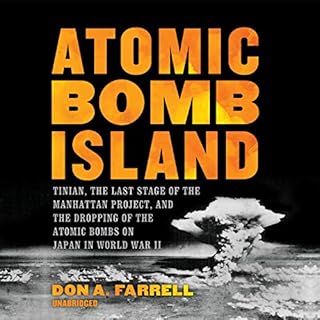 Atomic Bomb Island Audiolibro Por Don A. Farrell, Dr. Gordon E. Castanza - editor arte de portada