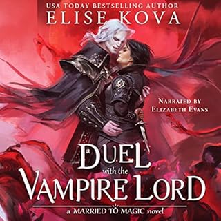 A Duel with the Vampire Lord Audiolibro Por Elise Kova arte de portada