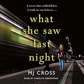 What She Saw Last Night Audiolibro Por Mason Cross arte de portada