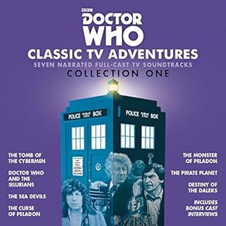 Doctor Who: Classic TV Adventures Collection One Audiolibro Por Kit Pedler, Gerry Davis, Malcolm Hulke, Douglas Adams arte de