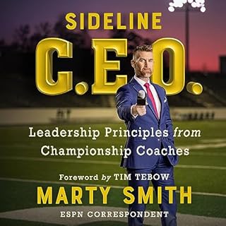 Sideline CEO Audiolibro Por Marty Smith, Tim Tebow - foreword arte de portada