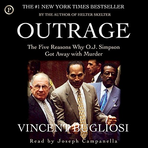 Outrage Audiolibro Por Vincent Bugliosi arte de portada