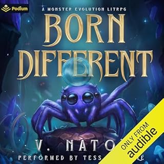 Born Different Audiolibro Por V. Nator arte de portada