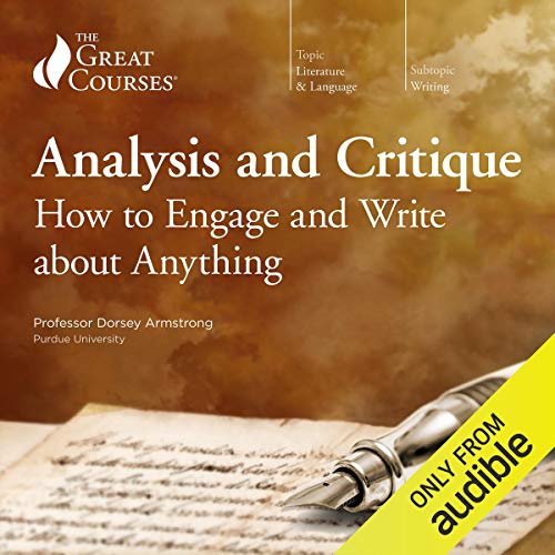 Analysis and Critique: How to Engage and Write about Anything Titelbild