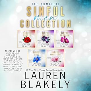 The Complete Sinful Men Collection Audiobook By Lauren Blakely cover art