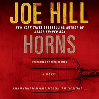 Horns Audiolibro Por Joe Hill arte de portada