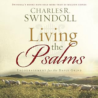 Living the Psalms Audiolibro Por Charles R. Swindoll arte de portada