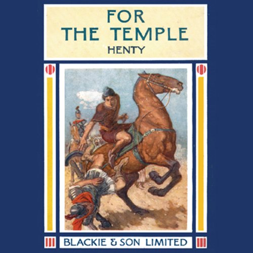 For the Temple Audiolibro Por G. A. Henty arte de portada