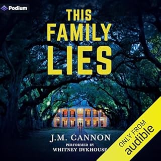 This Family Lies Audiolibro Por J.M. Cannon arte de portada