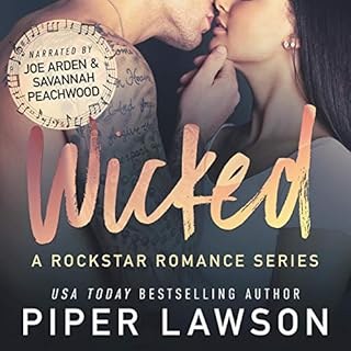 Wicked: A Rockstar Romance Series Audiolibro Por Piper Lawson arte de portada