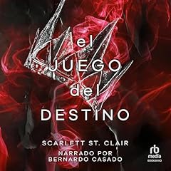 Diseño de la portada del título El juego del destino